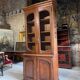 Two-body oak buffet in Louis XIV style from the 19th century.
