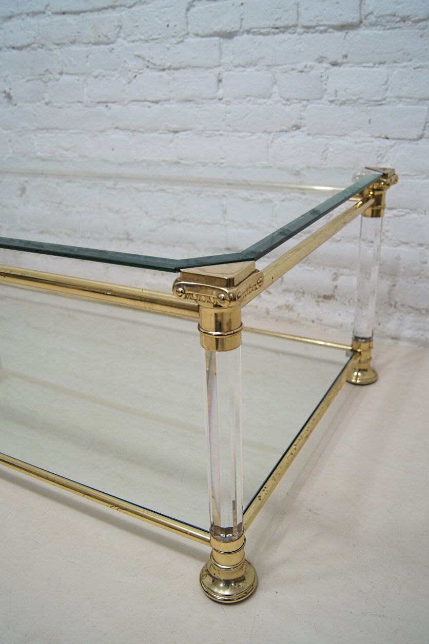 Hollywood Regency style Italian coffee table, 1970s
