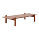 Low bench by Lotos Werkkunst, Germany