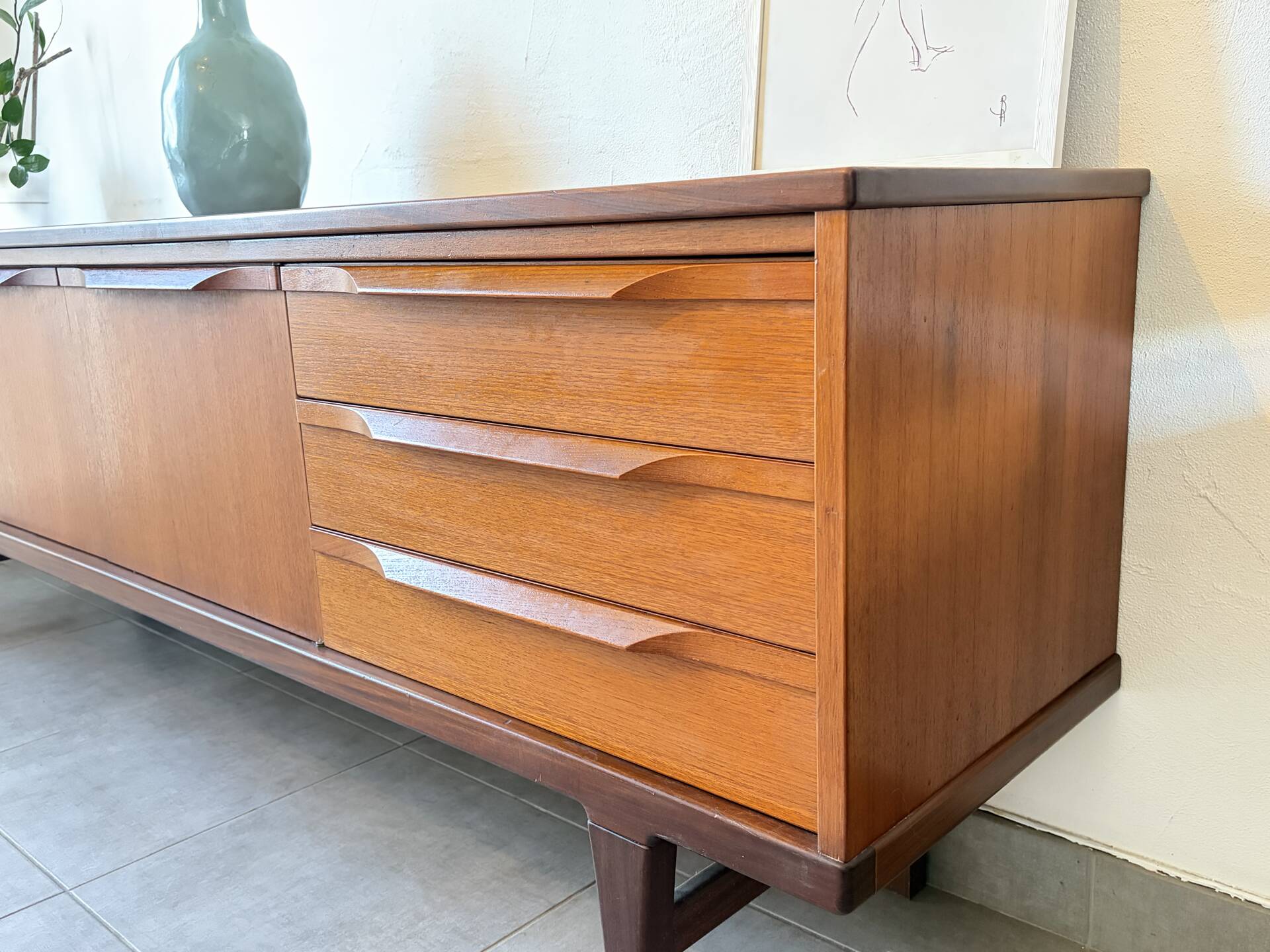 Vintage teak sideboard