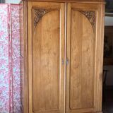 Small Art Deco period removable wardrobe