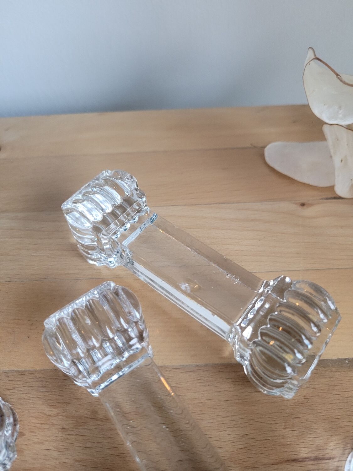 Lot of carrier glass knife holders
