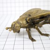 Fly ashtray brass