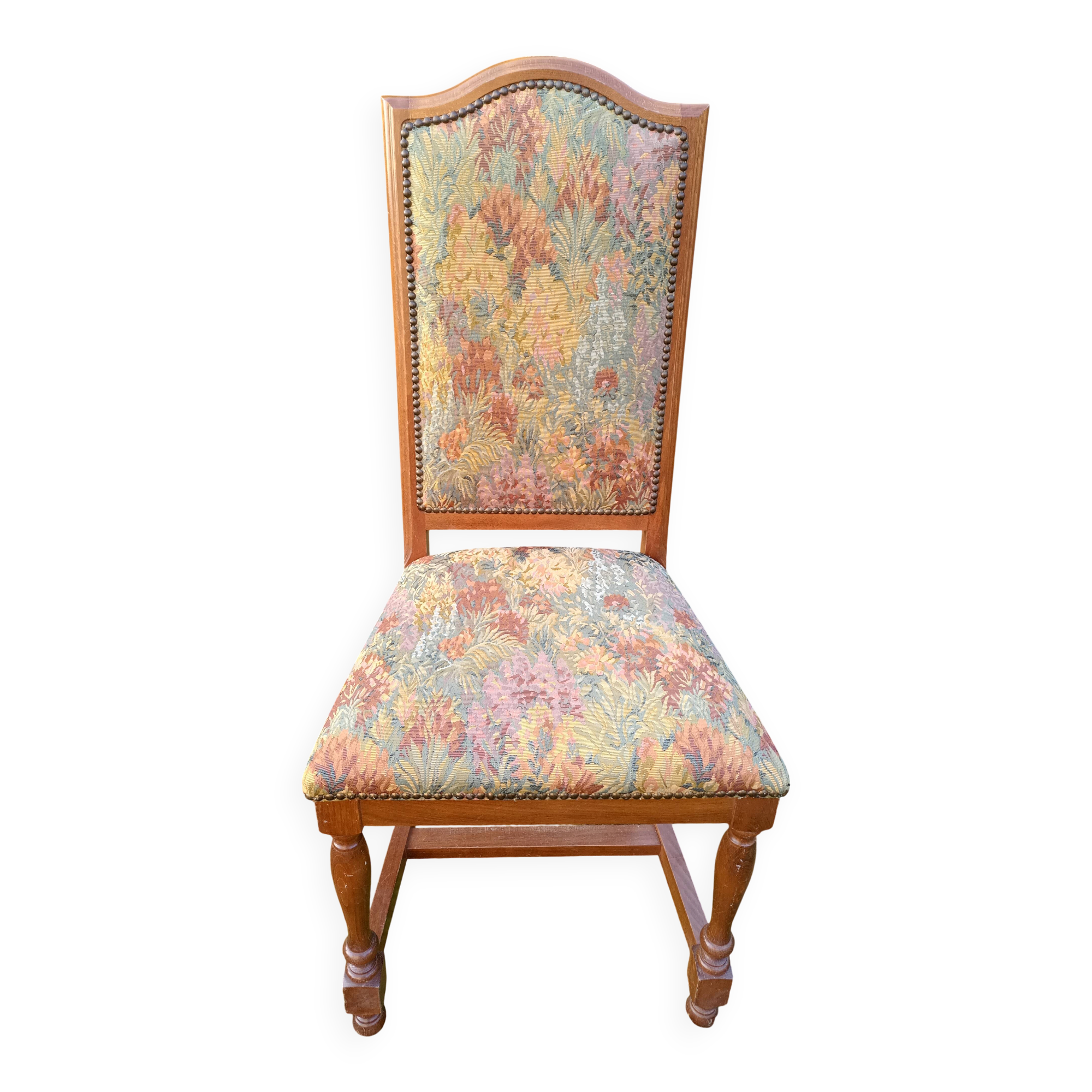 Set of 10 dining chairs – solid wood