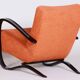 Czech Art Deco Beech Armchair attributed to J. Halabala for Up Zavody, 1930s