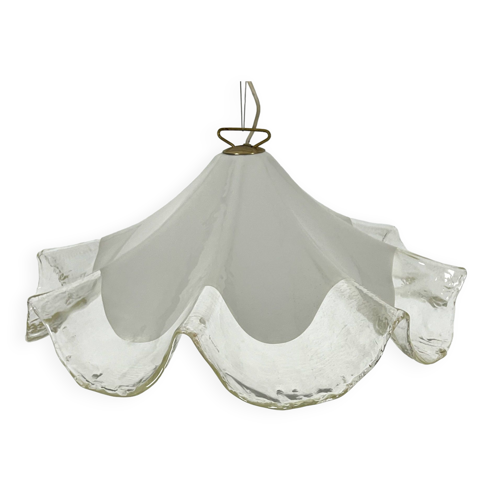 La Murrina, Vintage large Murano glass chandelier from 70s