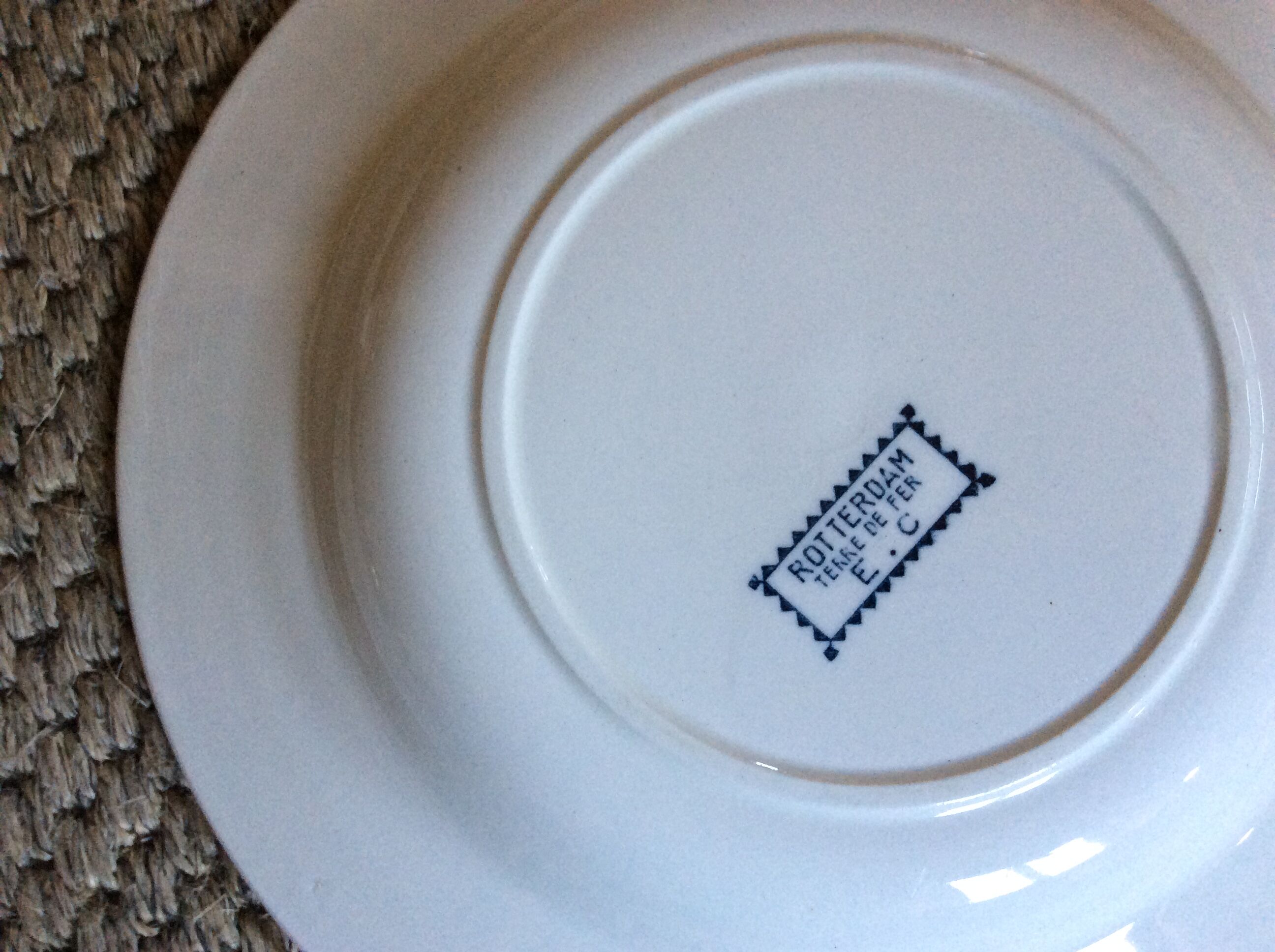 6 plates Iron Earth