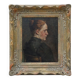 "Young Woman" Portrait Oil Painting