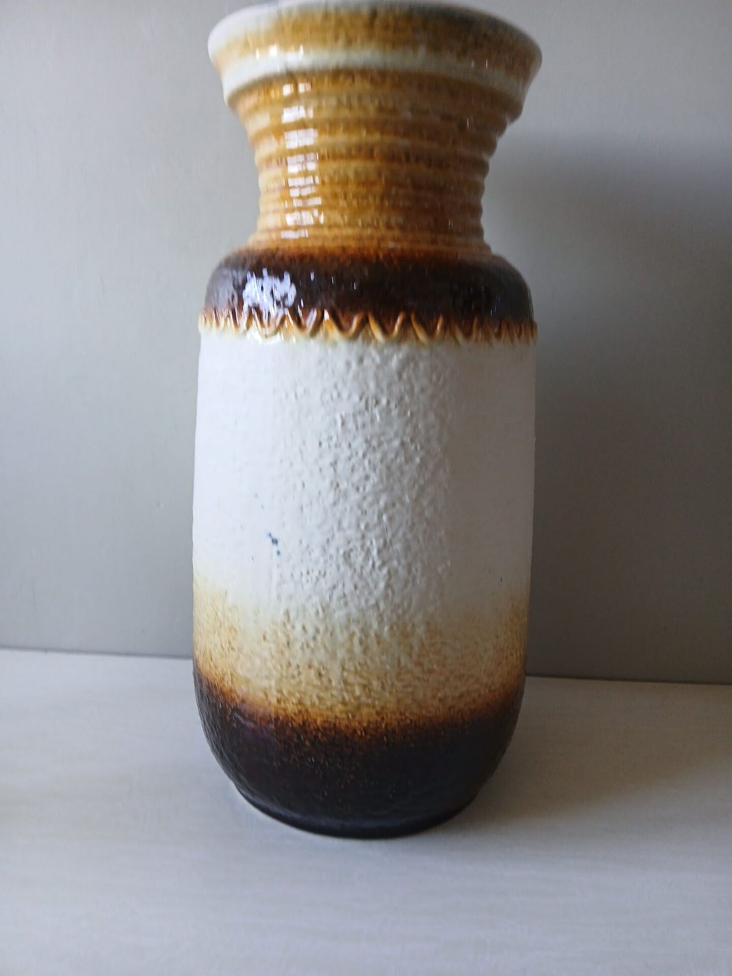 Large floor vase Uebelacker Ü-Keramik 1468/50 – West Germany – years
