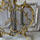 Golden bronze fire screen
