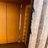 Antique oak bonnetière