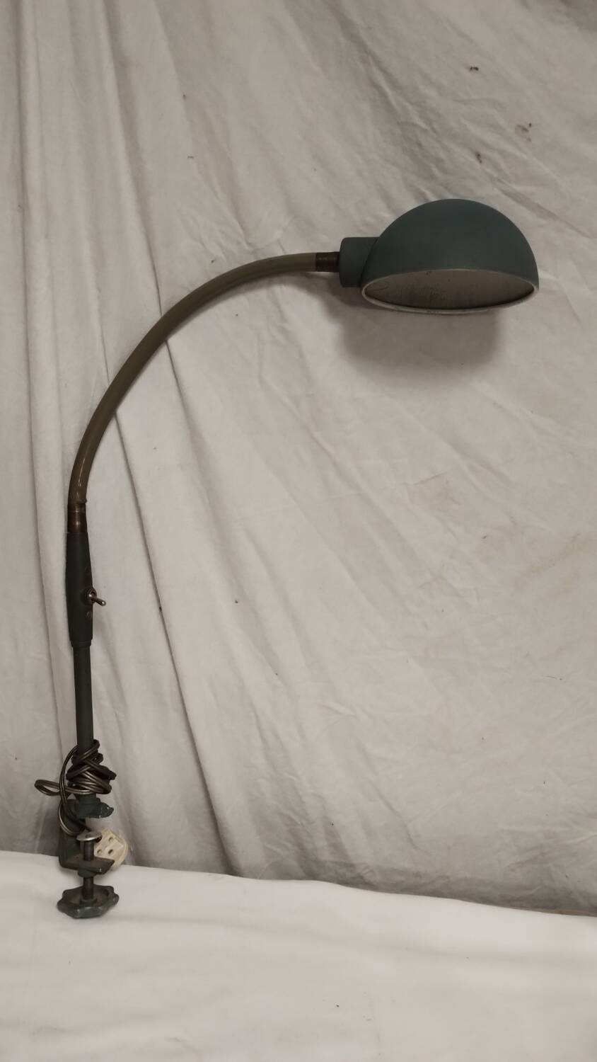 Vintage industrial workshop lamp