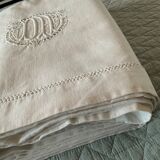 Old metis cloth. embroidered da monogram. n13°