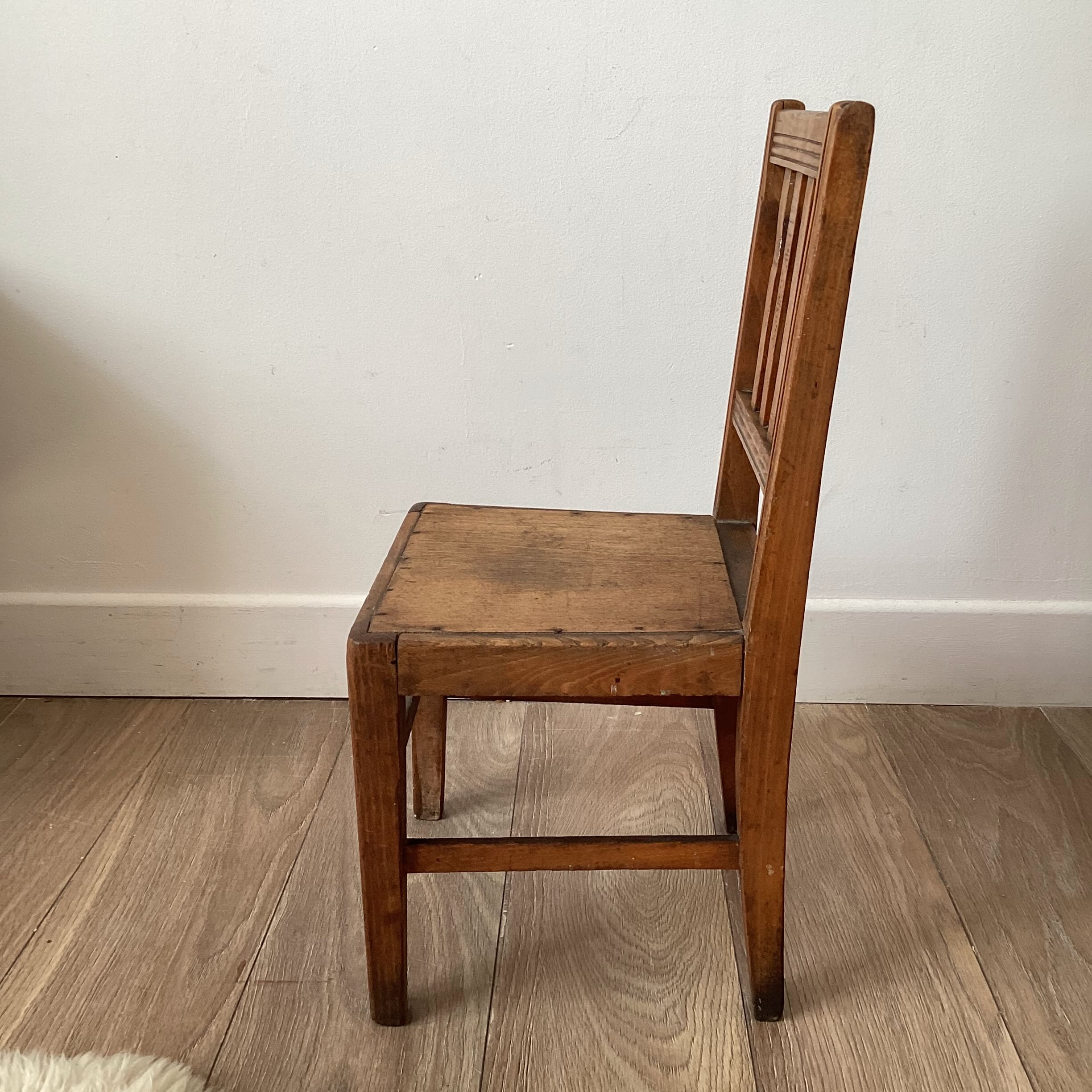Wooden children's chair