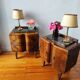 Pair of Art Deco bedside tables