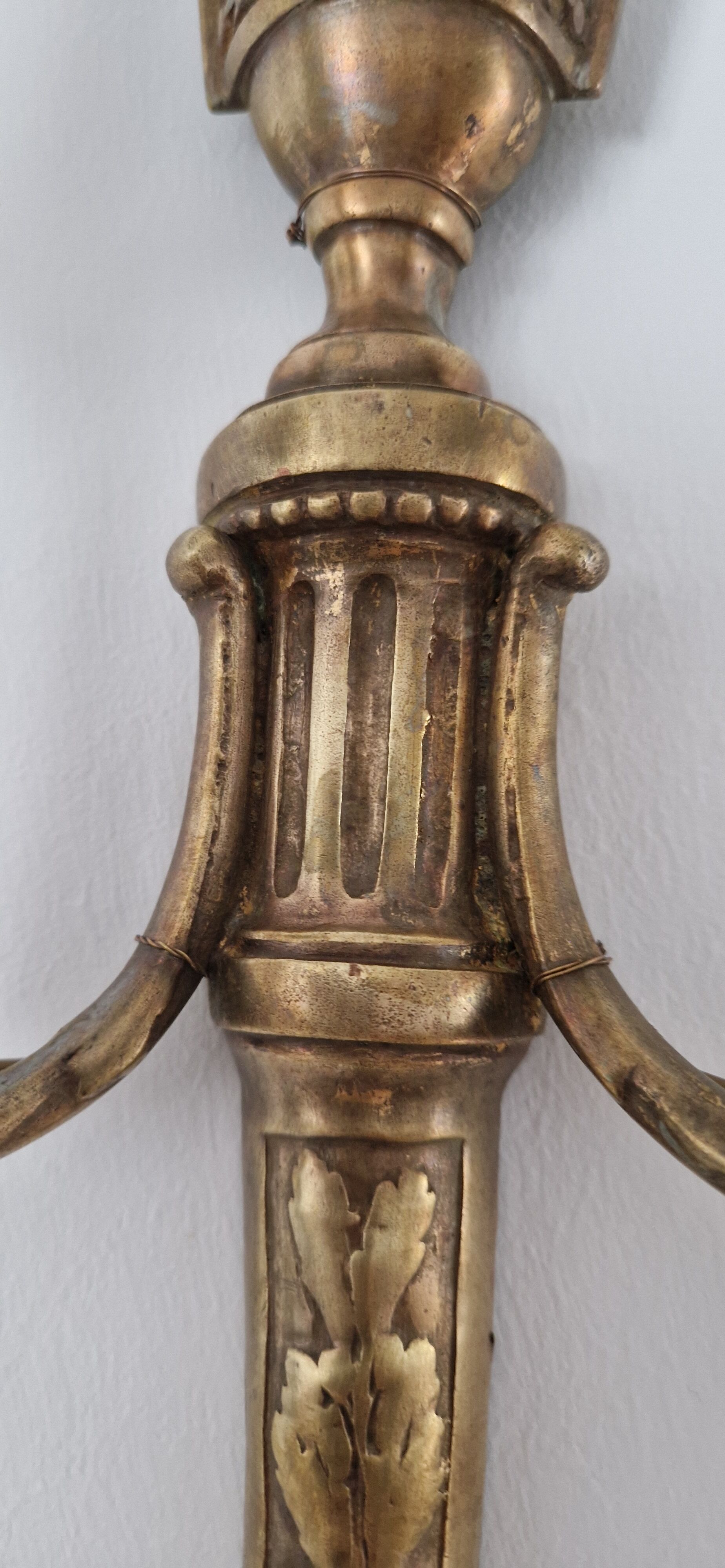 Applique bronze style Louis XVI