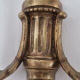 Louis XVI style bronze wall lamp
