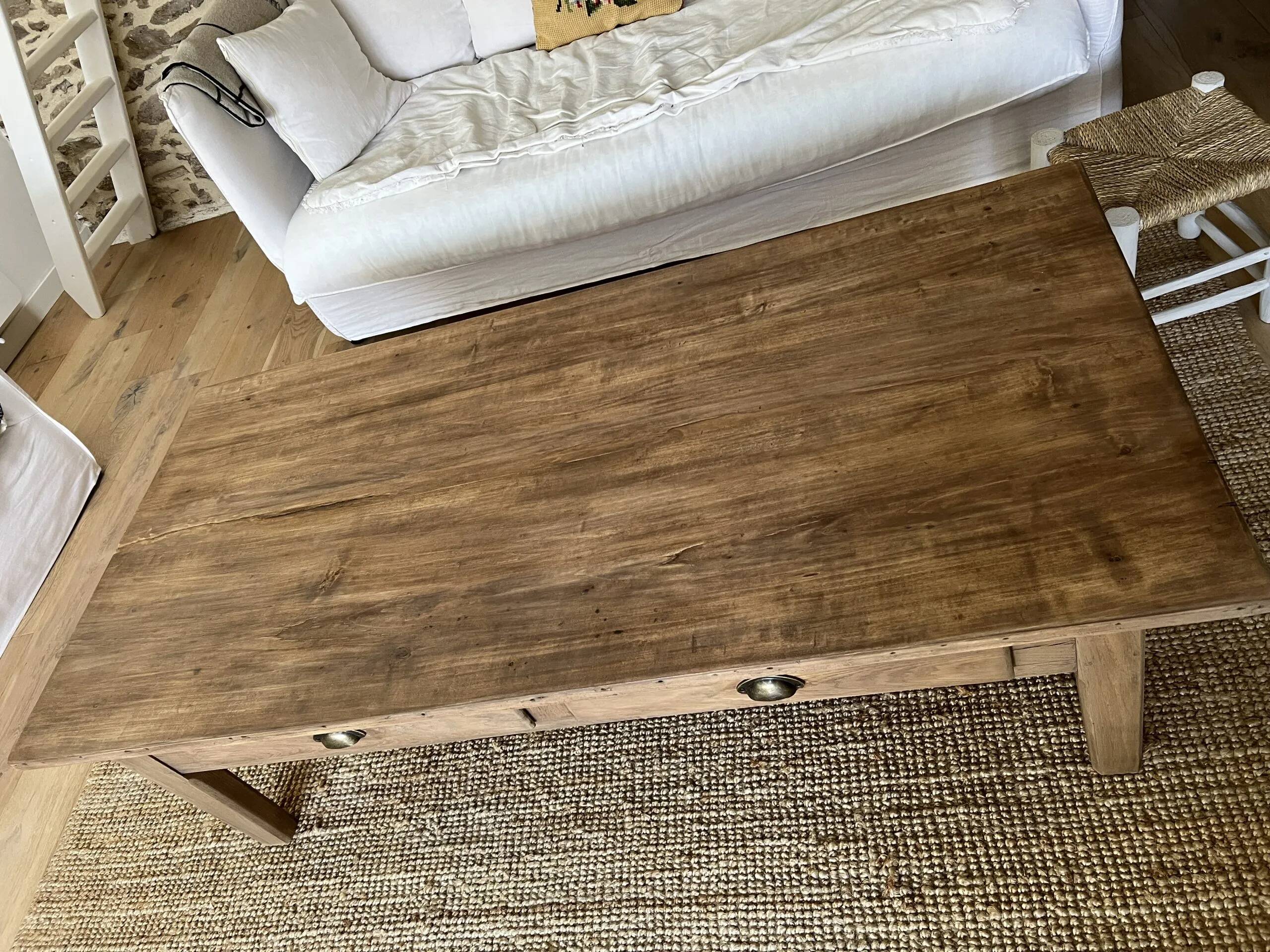 Renovated farmhouse coffee table