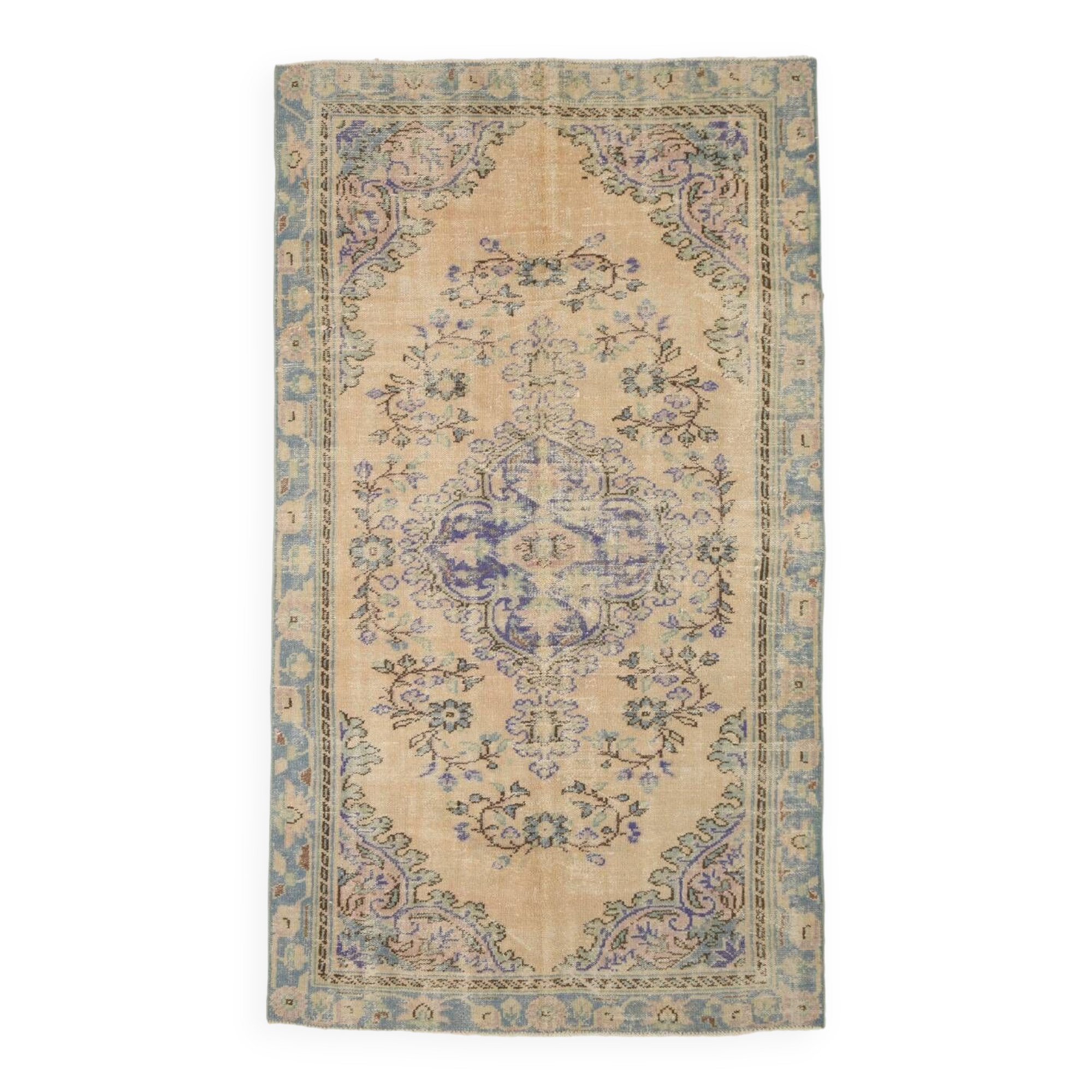 5x10 Rug For Living Room Long Wide Vintage Rug, 168x296Cm SK 3796