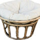 Rattan loveseat