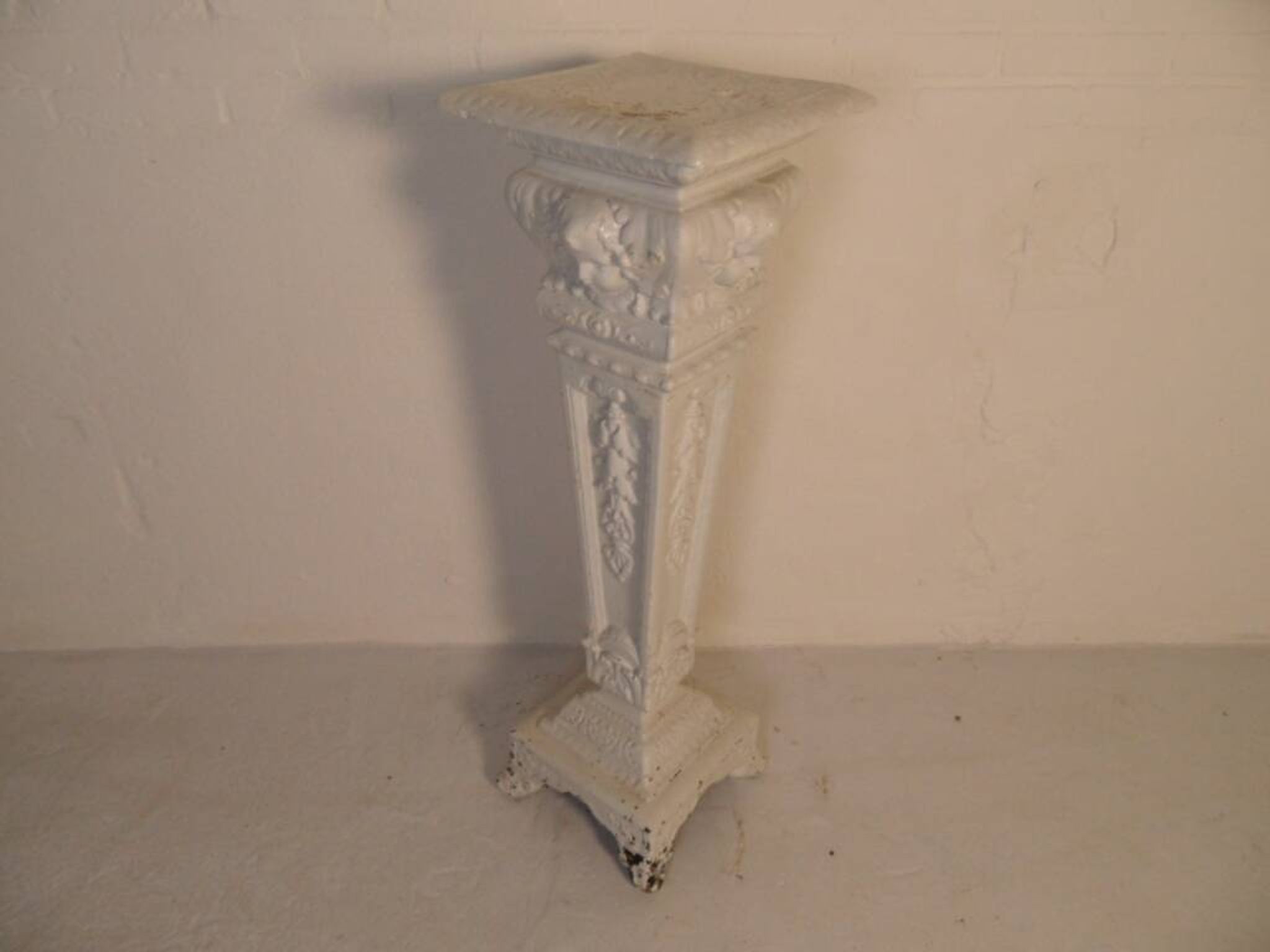 Antique column console