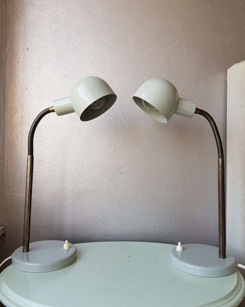 Set of 2 lamps RAAK Amsterdam vintage style