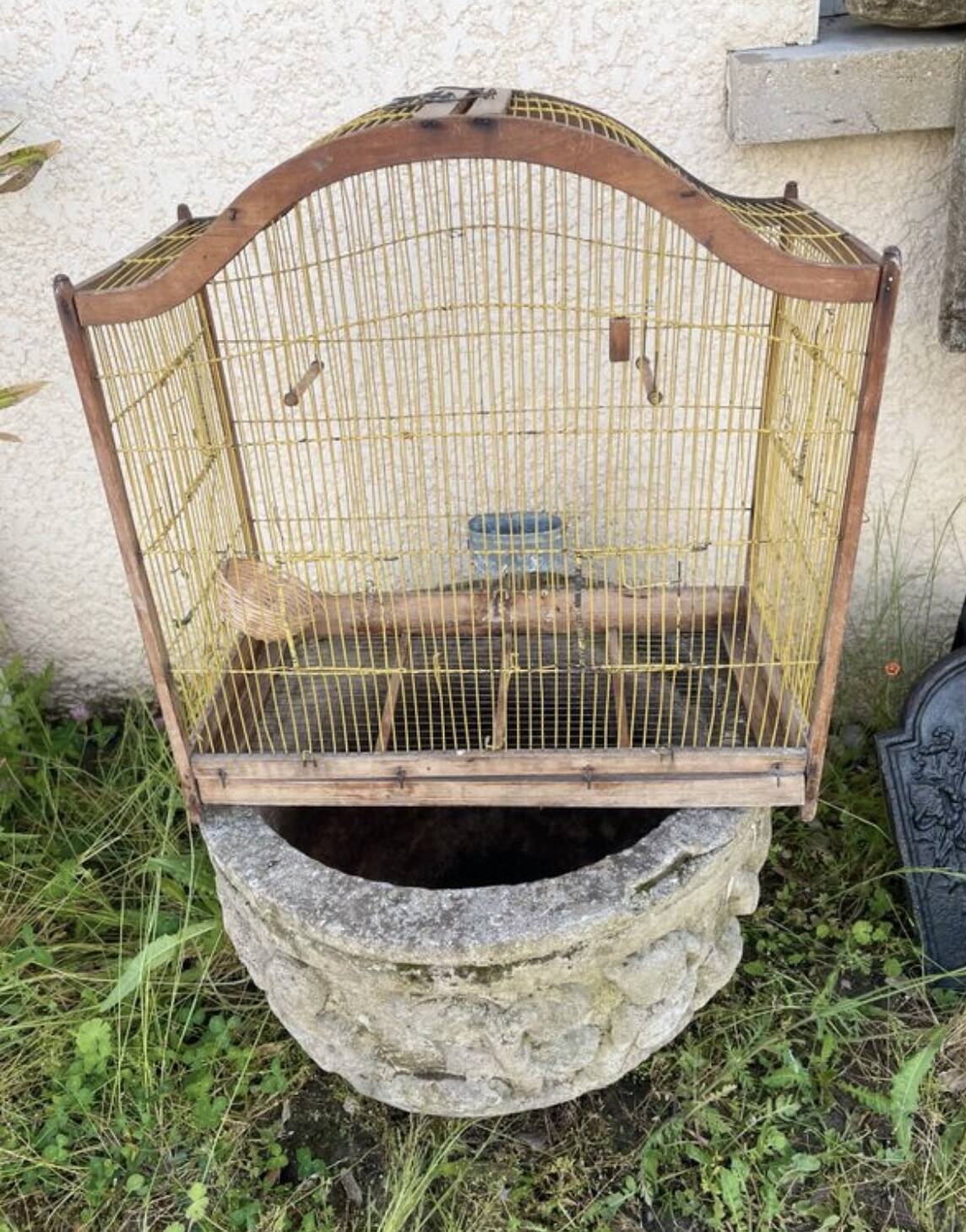 Old birdcage