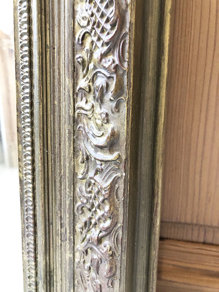 Mirror rosette Louis XVI 90x154cm