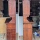 Japanese-style two-body buffet - Arts and crafts - circa 1900 Art Nouveau