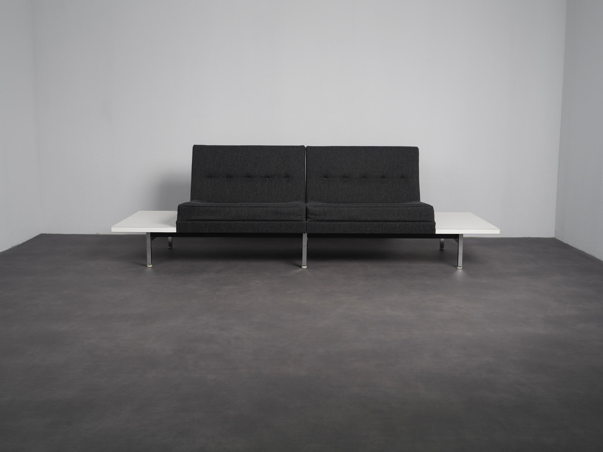 2-seater sofa with side tables by George Nelson for Herman Miller, USA, 1960s – I