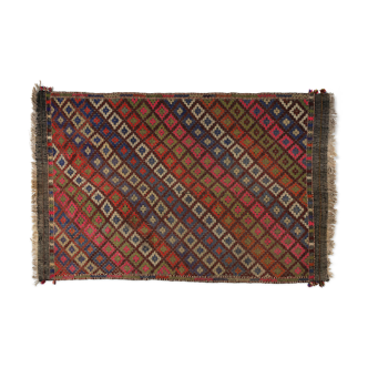 Anatolian handmade kilim rug 230 cm x 155 cm