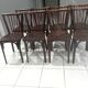 Suite of 8 chairs by Bistrot Baumann 1968