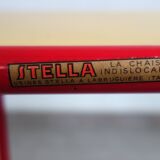 Stella metal armchair, indislocable, 50s