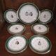 Limoges porcelain dessert service