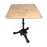 Marble tray bistro table