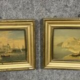 Cleto Capri: Two orientalist watercolors from the late 19th century
