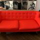 Orange sofa