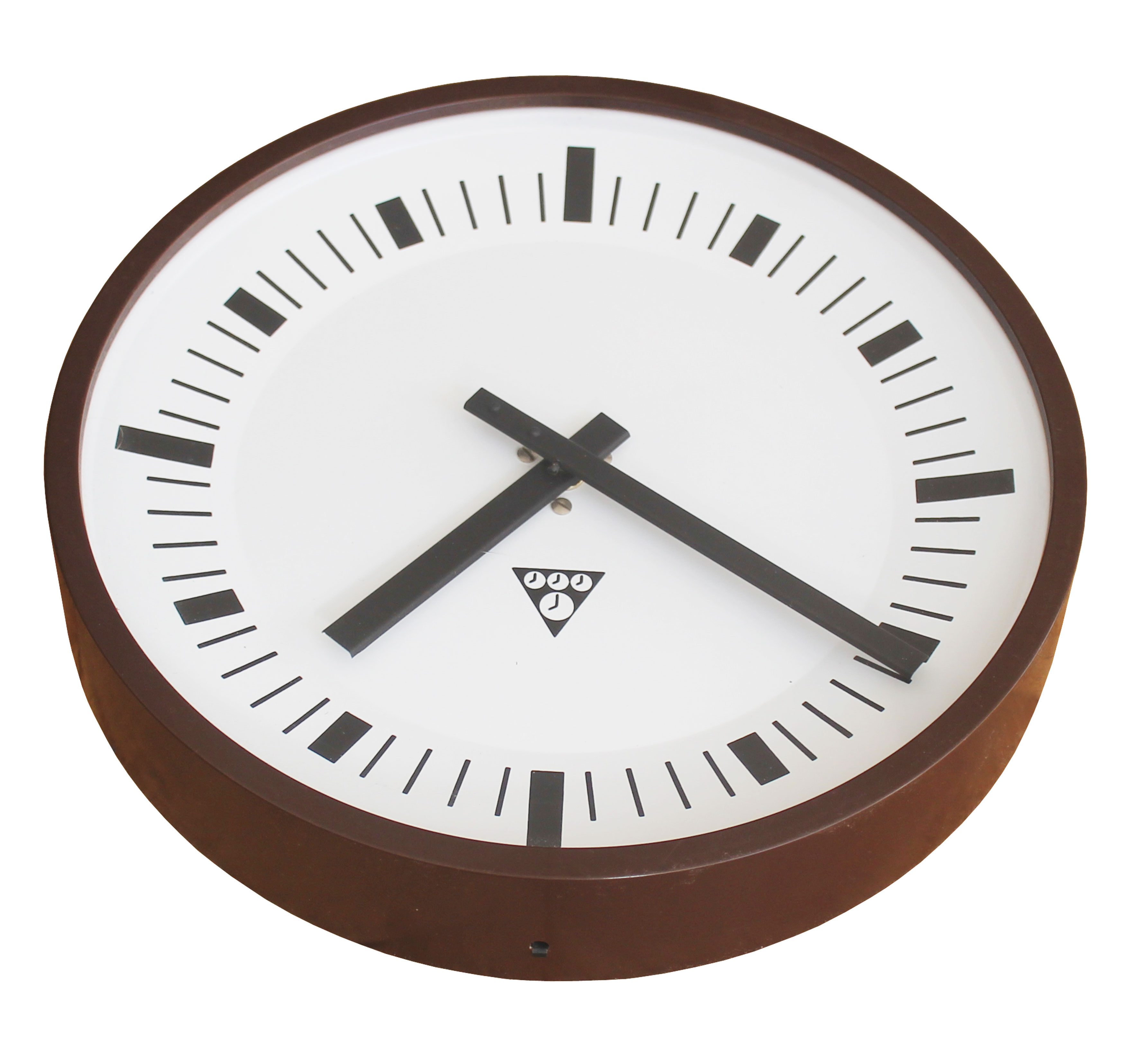 Industrial Pragotron Wall Clock Model PK-27 With An Original Box