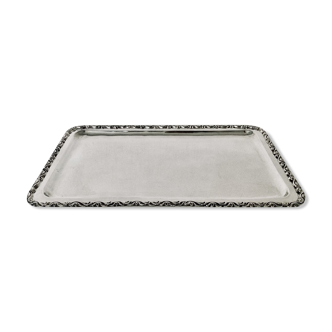 Solid silver mail tray