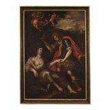 17th century painting, the baptism of Clorinda