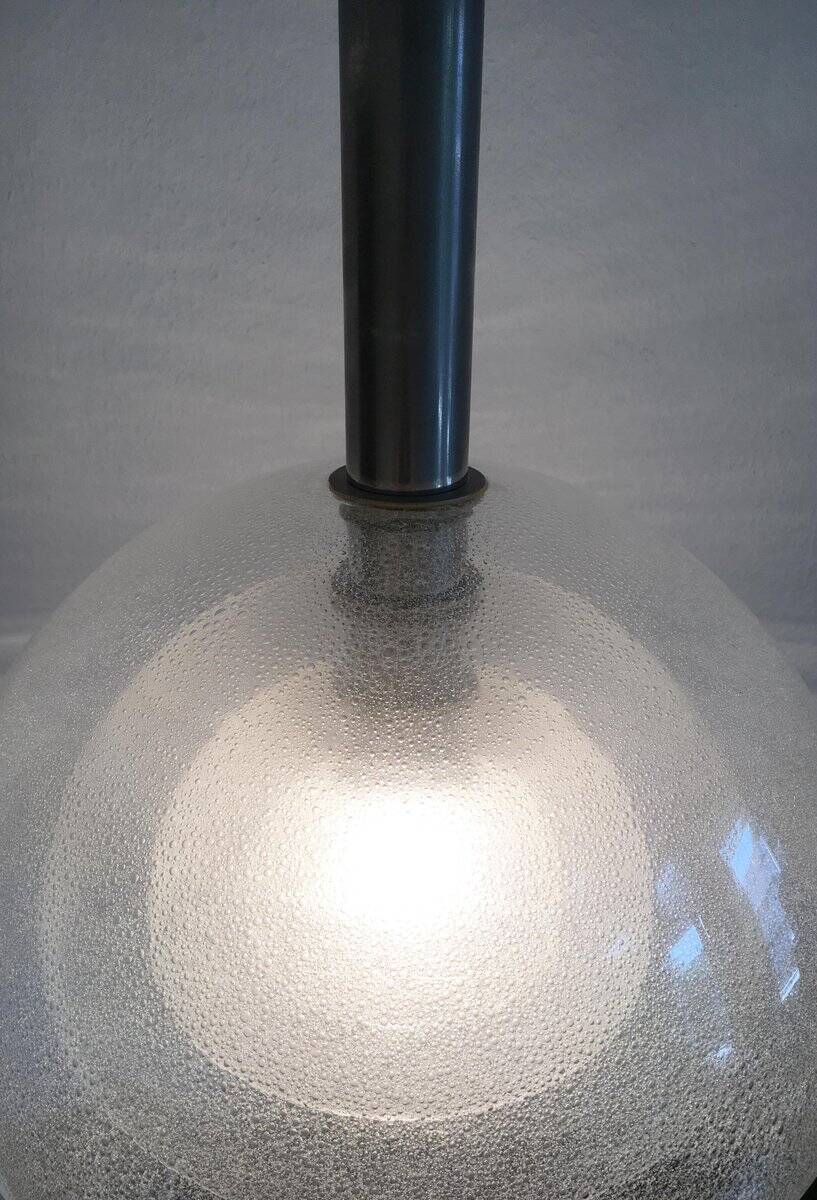 Suspension en Verre LT 338 par Carlo Nason pour Mazzega, Italie 1960