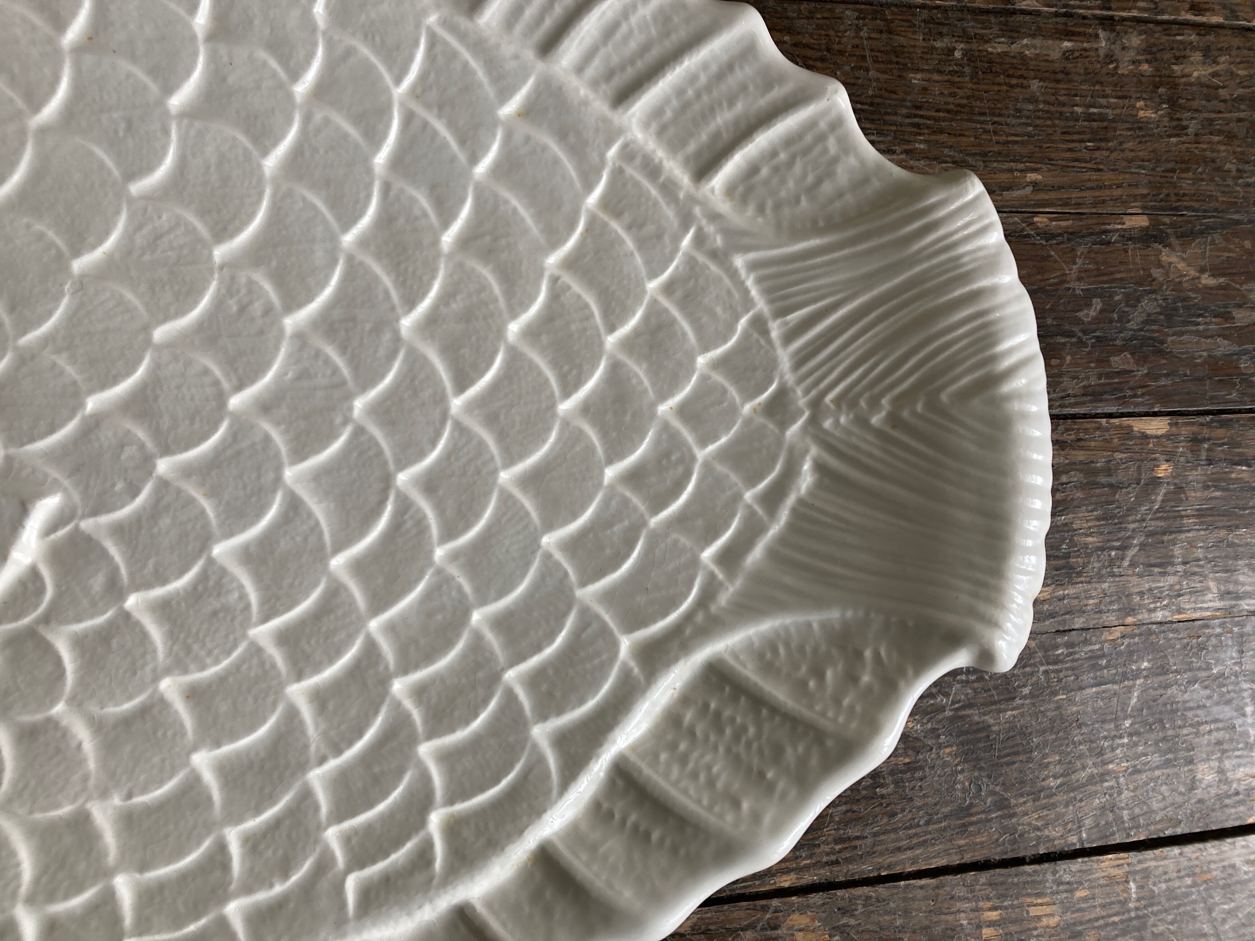 Ceramic centerpiece fish XXL Italy 1960