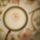 lot  7 tasses  porcelaine  the ou café    japonaise  et  theiere  1950 a 70