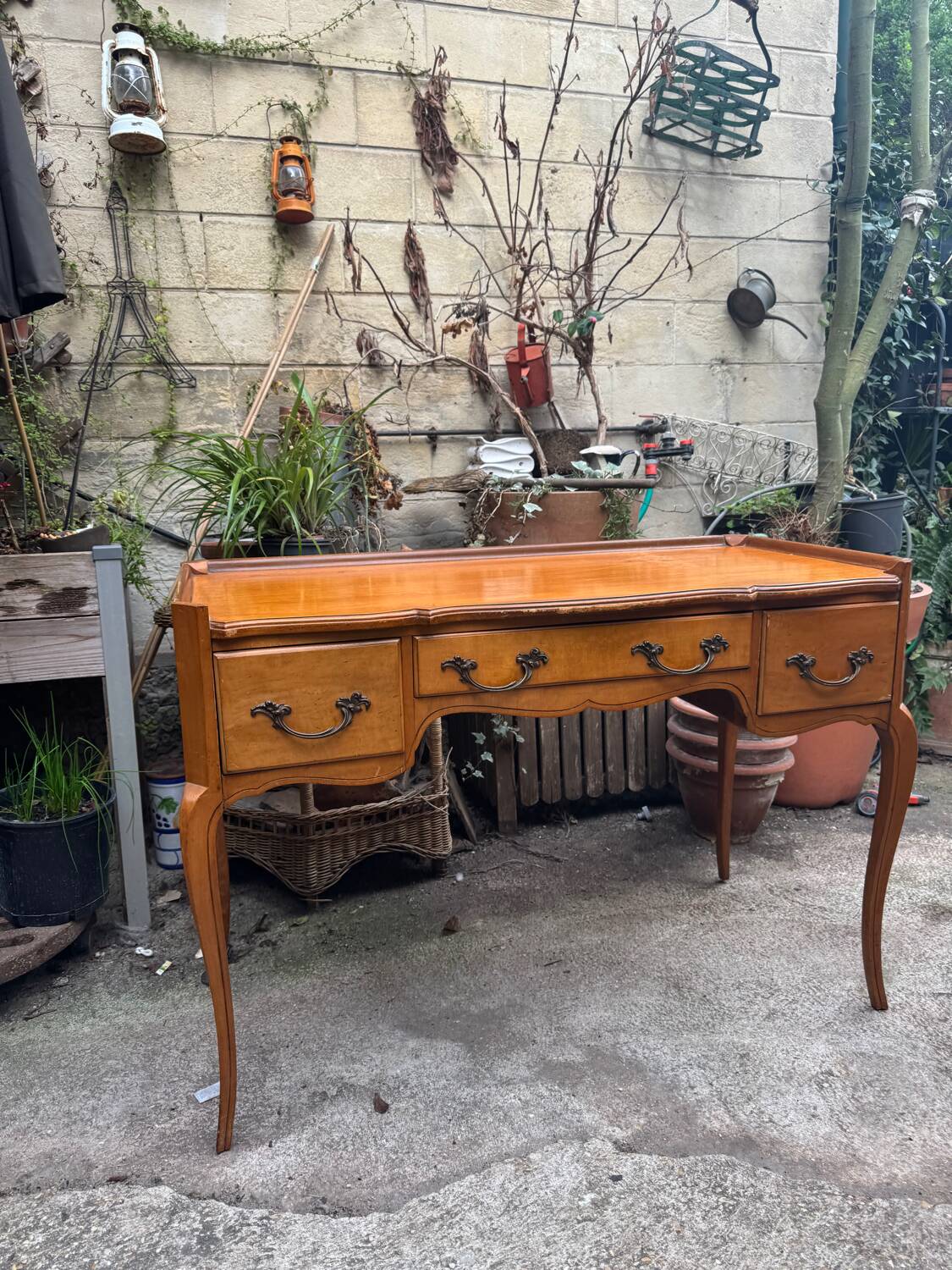 Vintage Louis XV style hairdresser / Side desk - 1960s