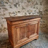 Antique French oak sideboard – 19th century