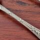 Christofle, Paris - Set of 2 table spoons - Crossed Ribbons model - in silver-plated metal