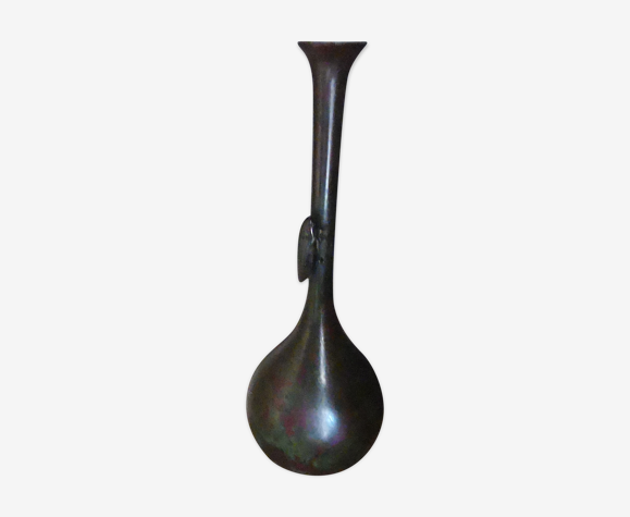 Vase en bronze Meiji fin 19ème