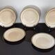 Set of semi-hollow plates Amandinoise St Amand vintage