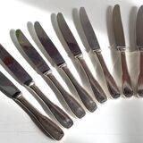 8 Table Knives A. Krupp Italy Vintage