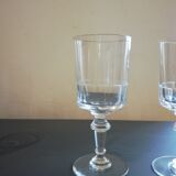 Old aperitif glasses bistro